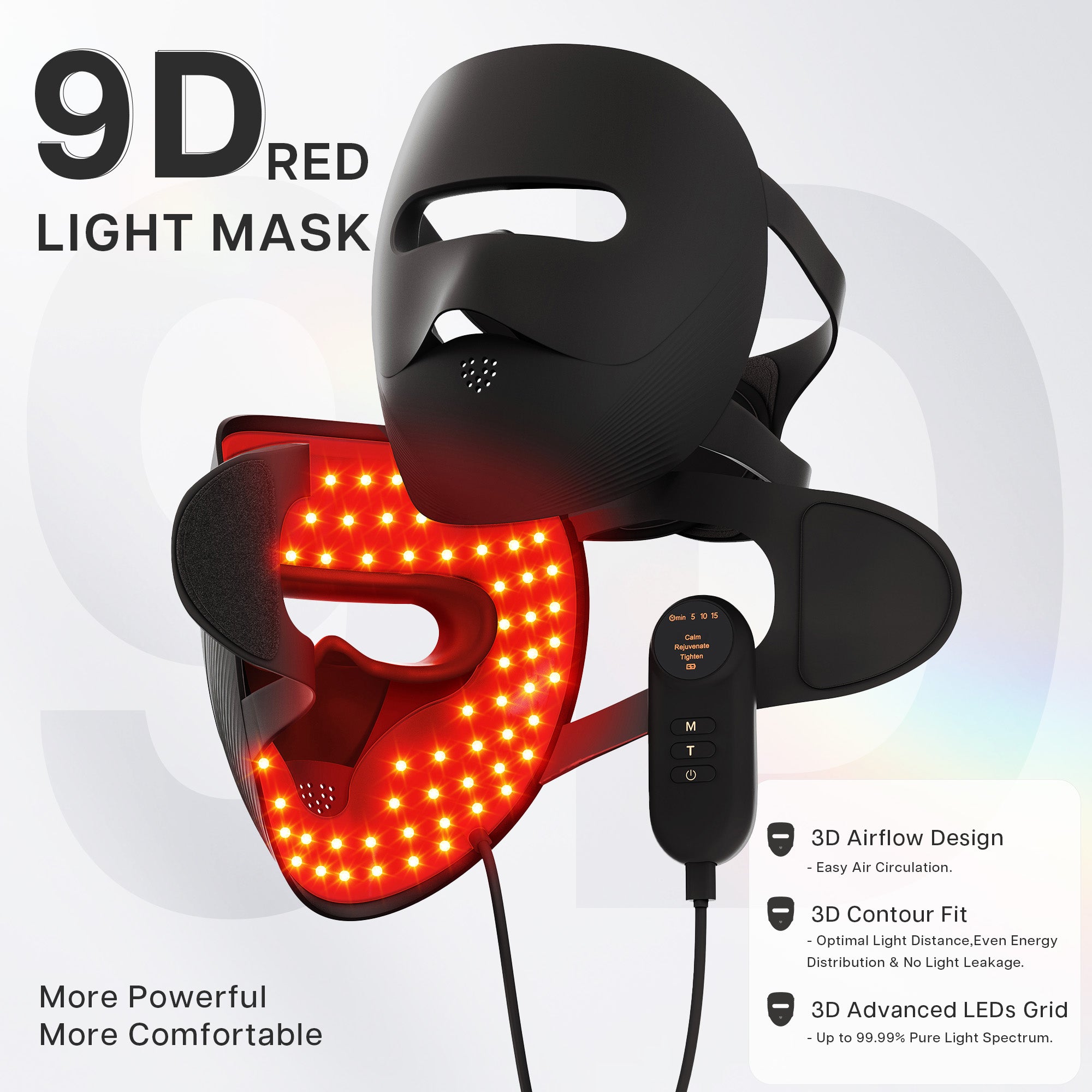 VRAIKO 9D LED Face Mask