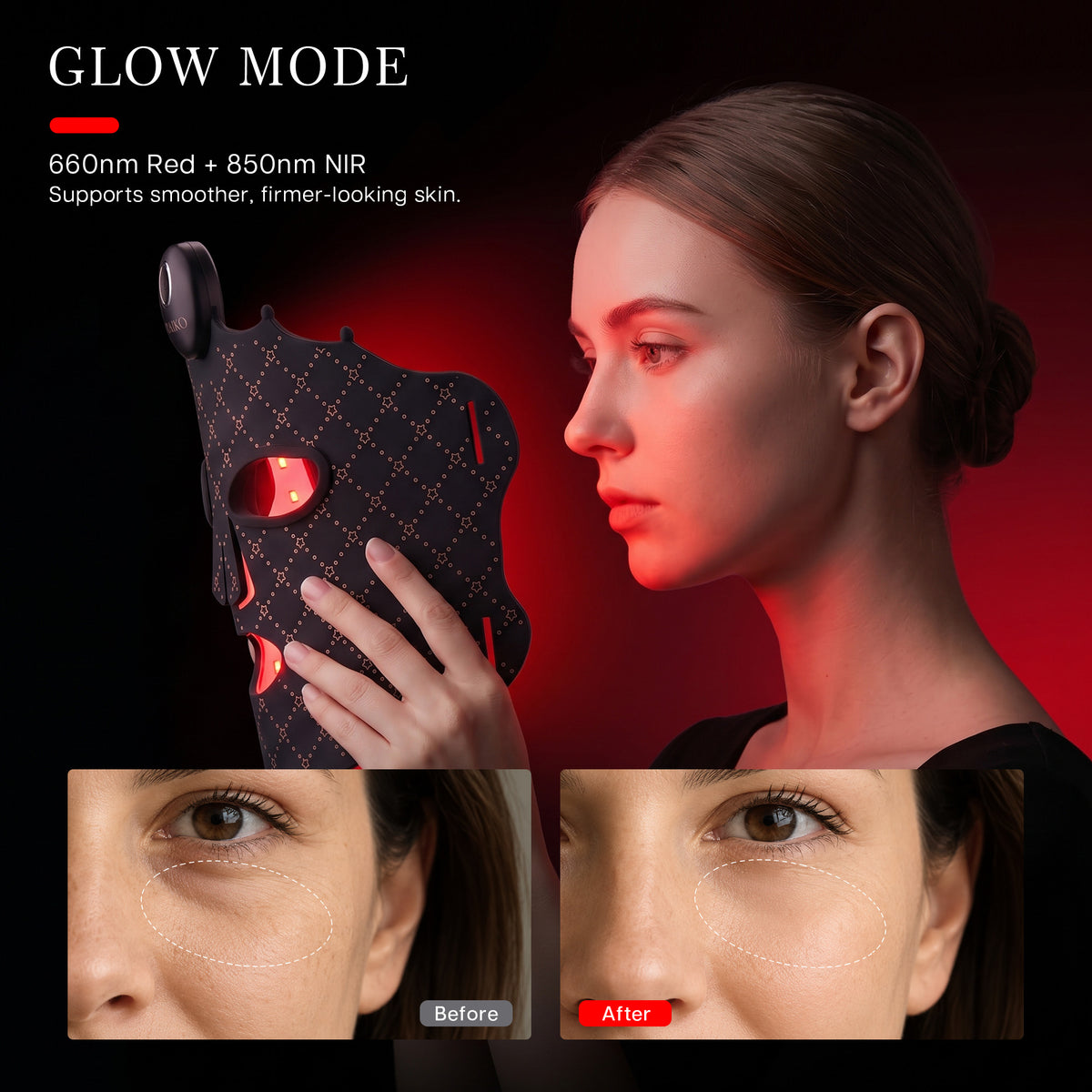 VRAIKO Red Light Therapy Mask