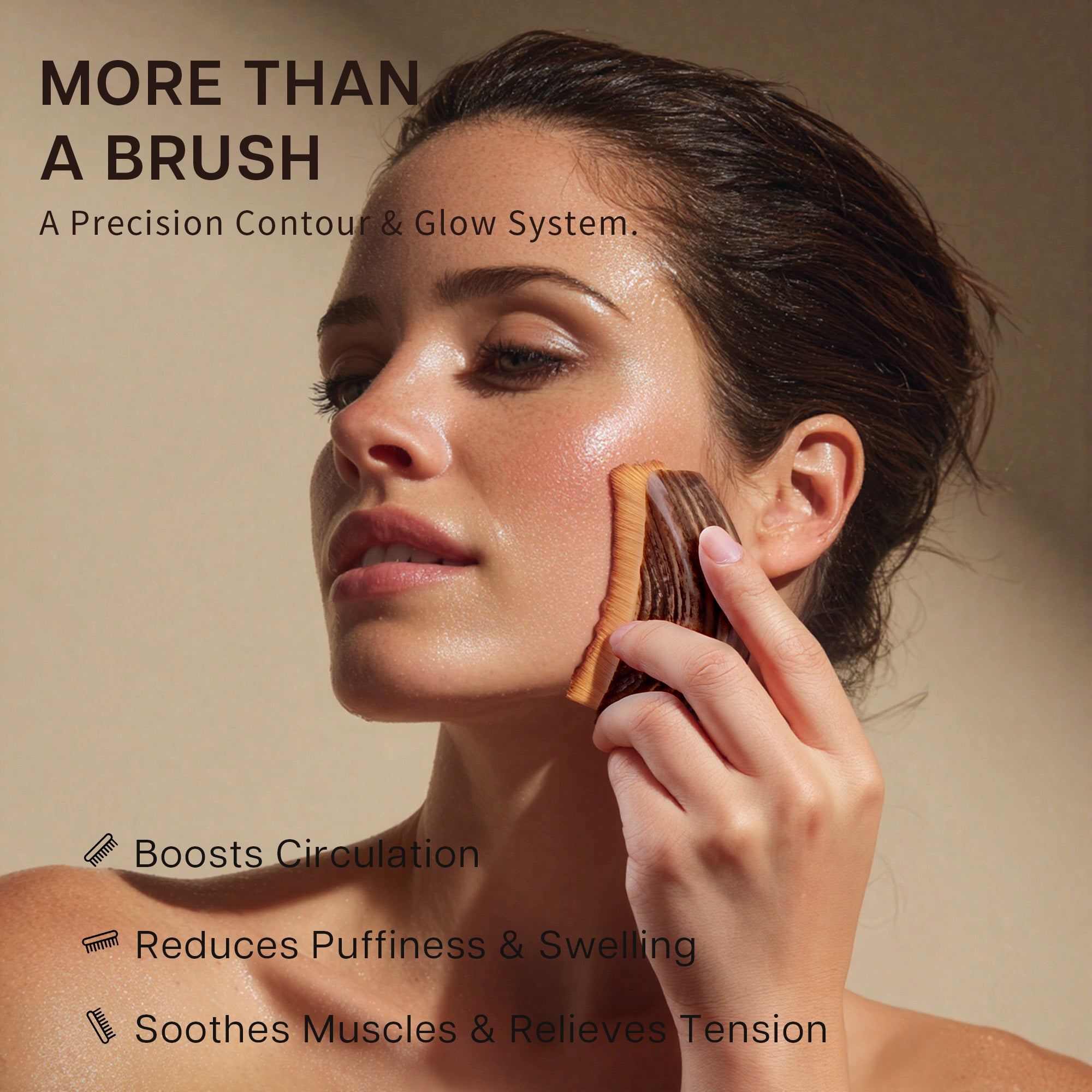 VRAIKO Lymphatic Contour Face Brush