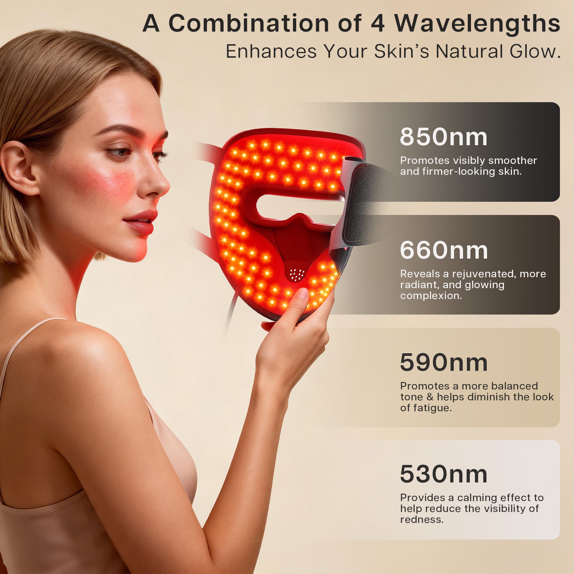 VRAIKO 9D LED Face Mask