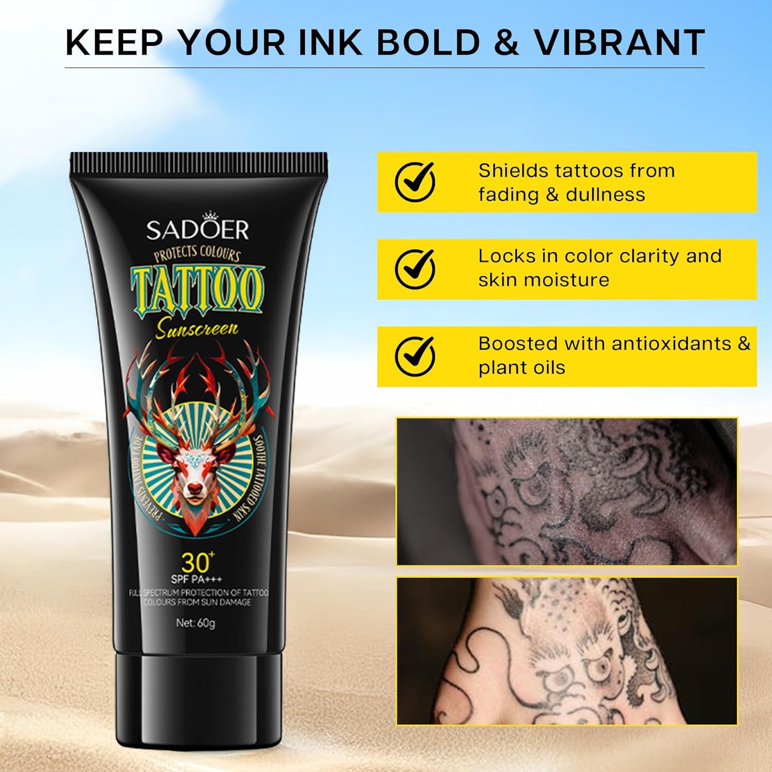 SADOER Tattoo Sunscreen