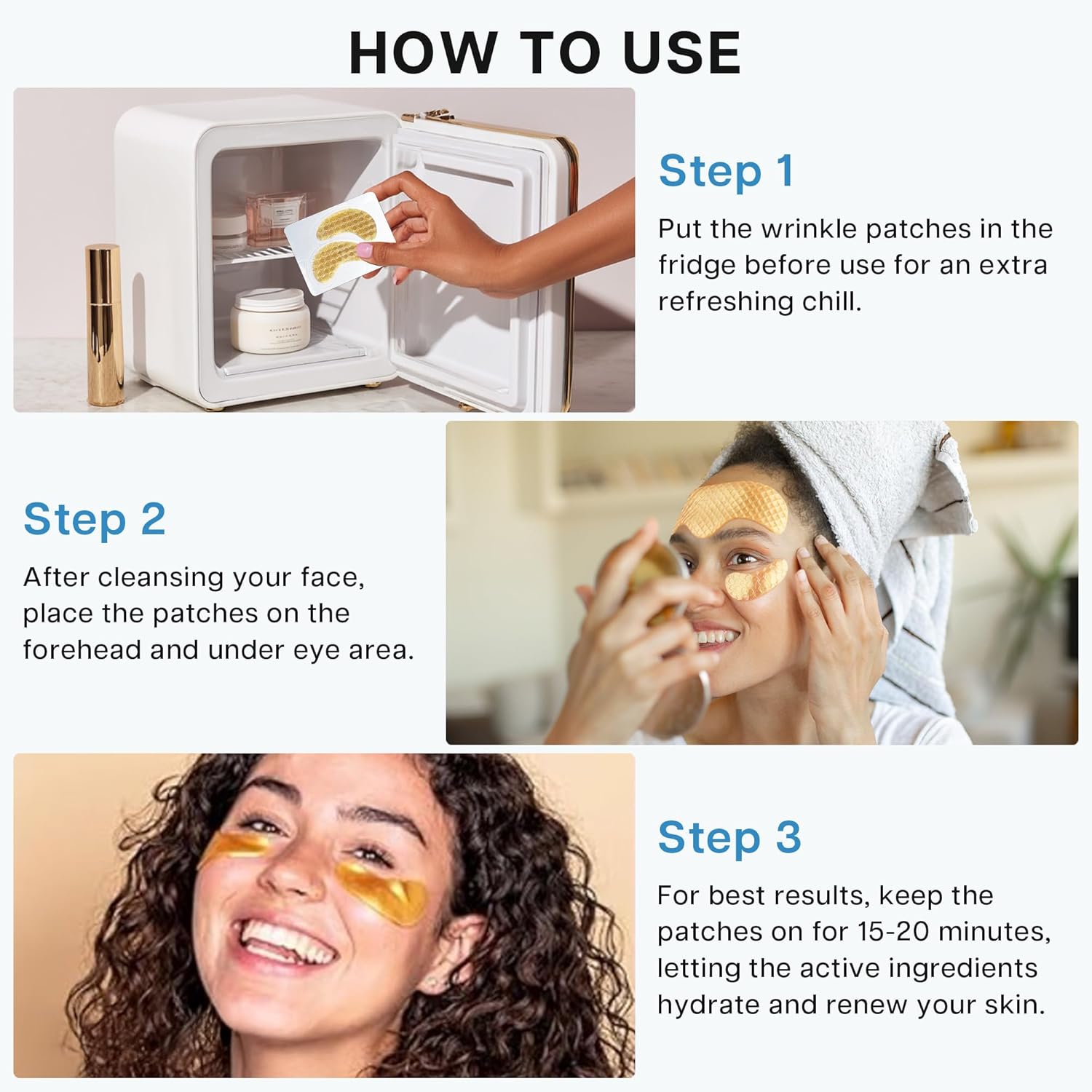 Under Eye & Forehead Wrinkle Patches Duo