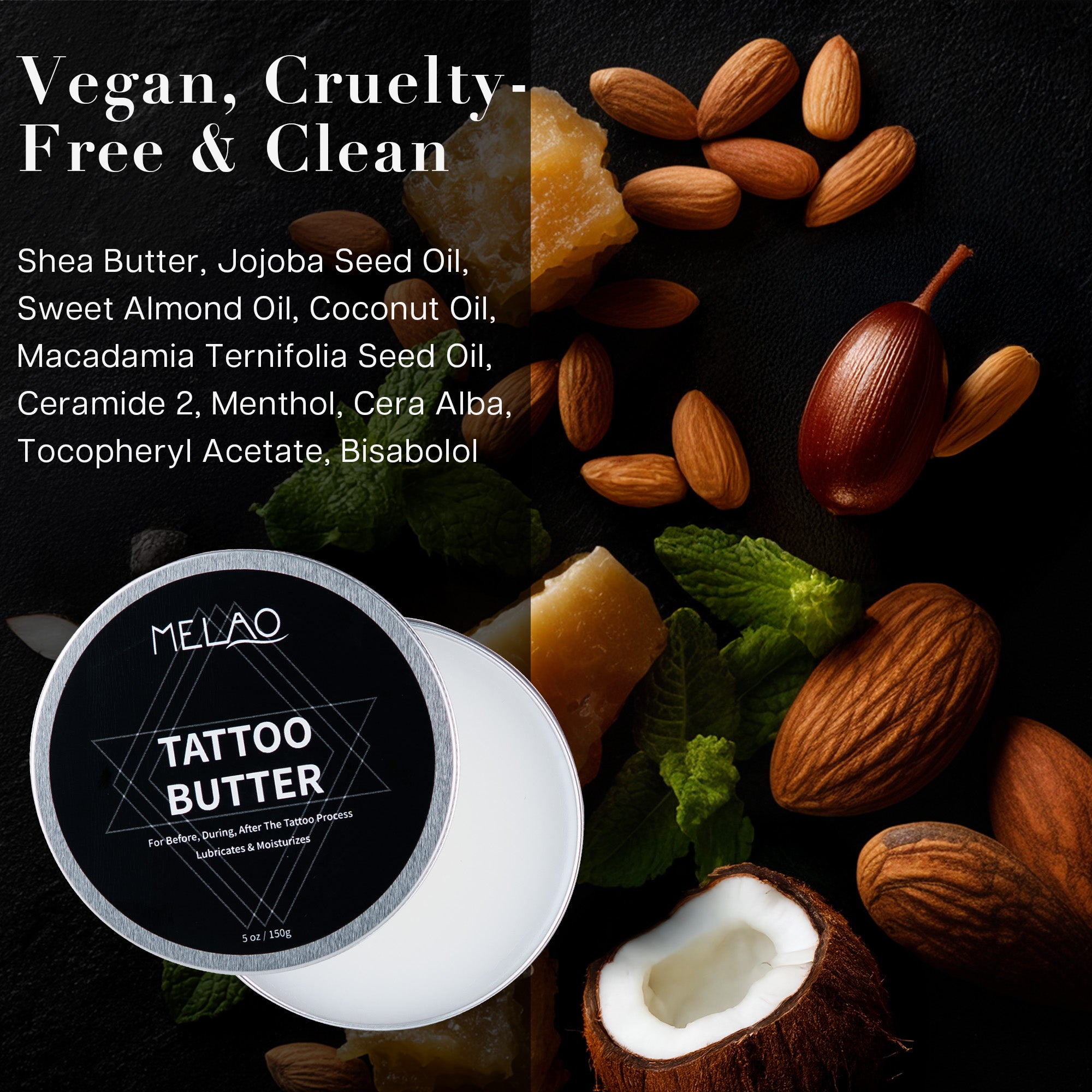 VRAIKO MELAO Tattoo Butter Aftercare Balm