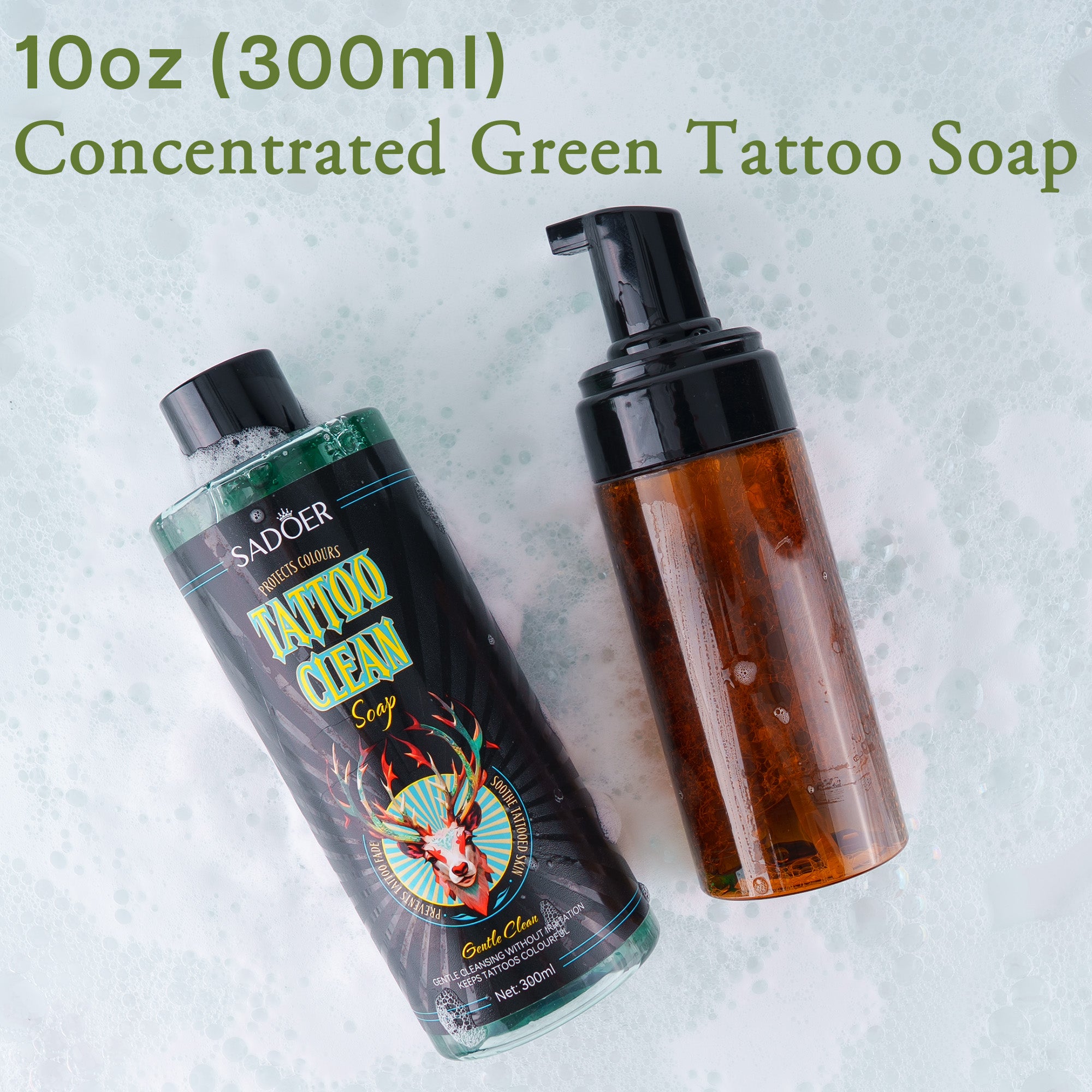olephira SADOER Ultra-Concentrated Tattoo Green Soap