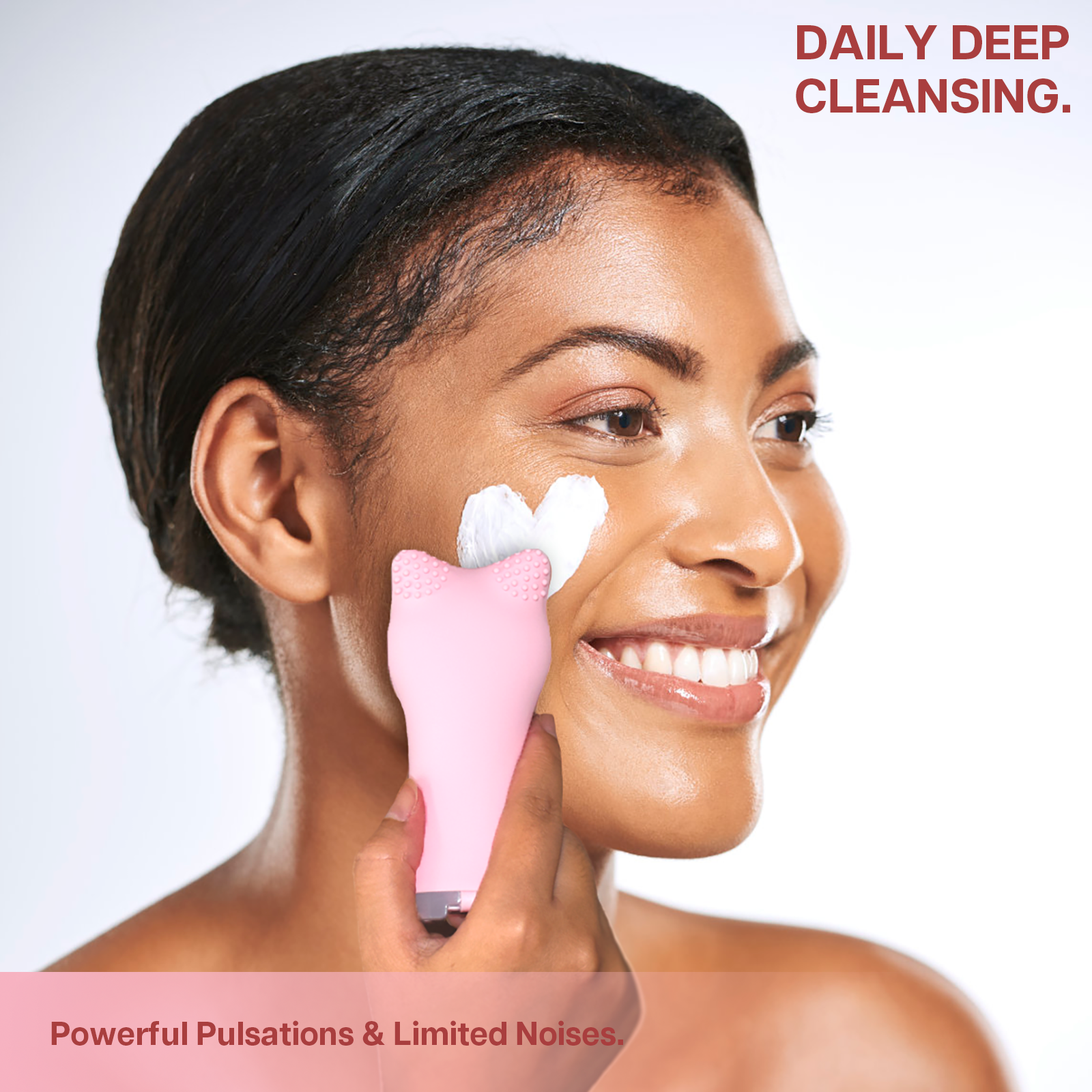 MIA Facial Cleansing Device (Pink)