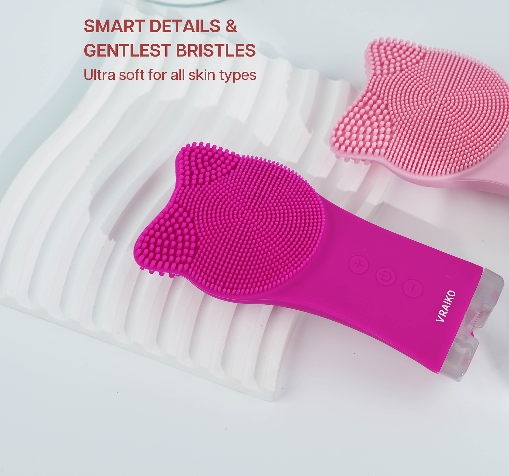 MIA Facial Cleansing Device (Rose)