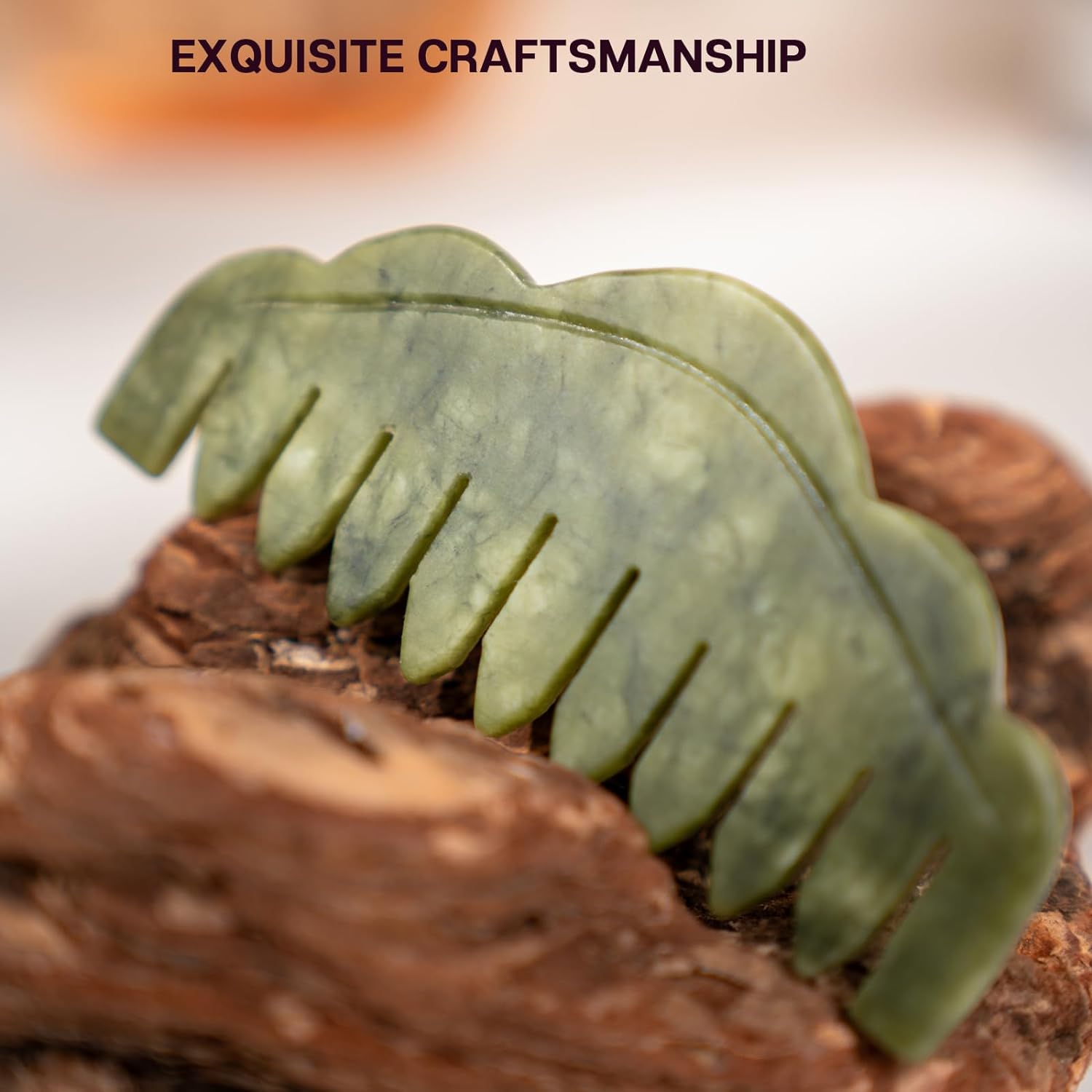 Jade Comb Scalp Massager