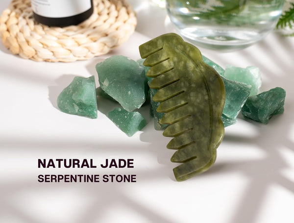 Jade Comb Scalp Massager