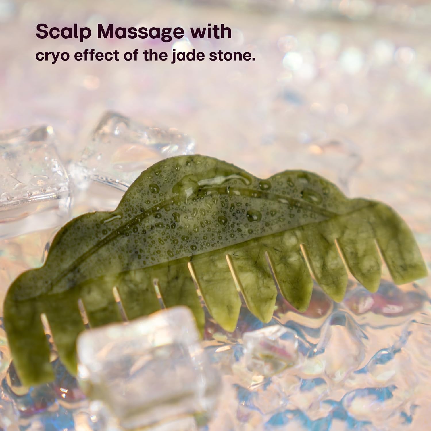 Jade Comb Scalp Massager