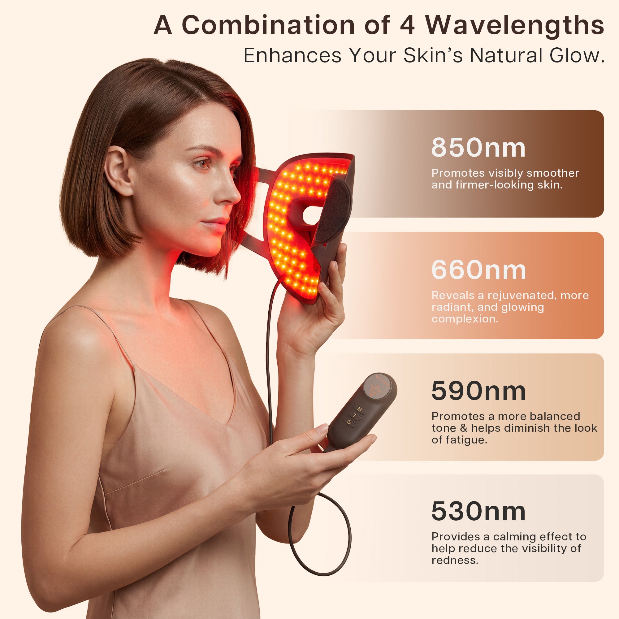 VRAIKO 9D LED Face Mask
